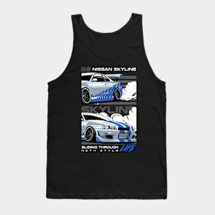 Skyline Art Tank Top